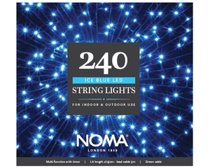 240 ICE BLUE MULTI FUNCTION STRING LIGHTS - image 1