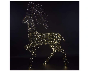 2M GREY STAG WITH BRANCH ANTLERS