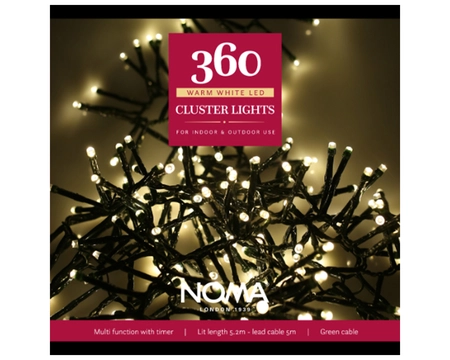 360 WARM WHITE MULTI FUNCTION CLUSTER LIGHTS