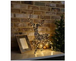 52CM BLACK WIRE STAG