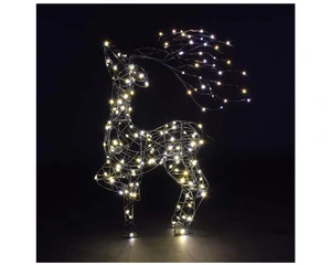 66CM GREY TATTON STANDING STAG