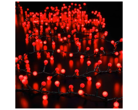 720 RED DECOR BERRY LIGHTS - image 2