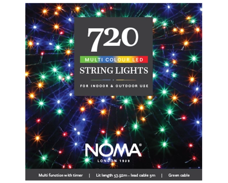 720 MULTI COLOUR MULTI FUNCTION STRING LIGHTS - image 1