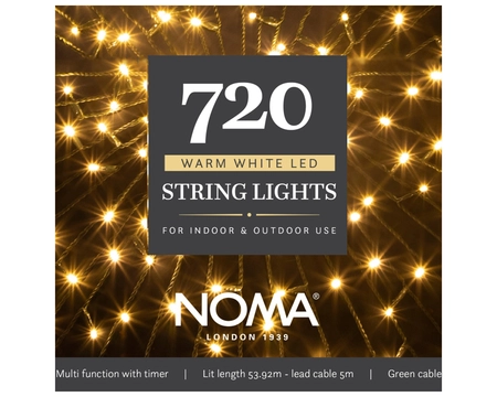 720 WARM WHITE MULTI FUNCTION STRING LIGHTS - image 1