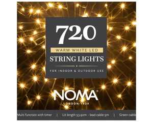 720 WARM WHITE MULTI FUNCTION STRING LIGHTS - image 1