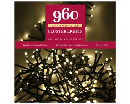 960 WARM WHITE MULTI FUNCTION CLUSTER LIGHTS