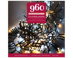 960 WHITE/WARM WHITE CLUSTER LIGHTS - image 1