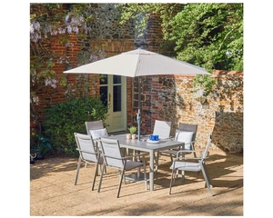 CAPRI 6 SEAT DINING SET