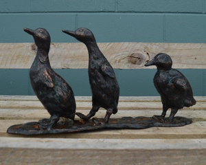 DUCKLINGS METAL ORNAMENT