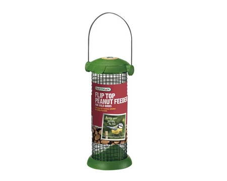 GARDMAN FLIP TOP PEANUT FEEDER