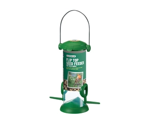 GARDMAN FLIP TOP SEED FEEDER