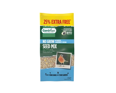 GARDMAN NO GROW SEED MIX 2.5KG