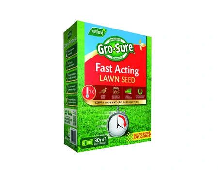 GRO-SURE FAST ACTING LAWN SEED 30M2