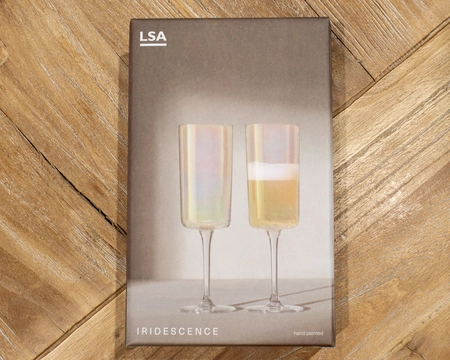 IRIDESCENCE CHAMPAGNE FLUTES 210ML SET OF 2 - image 1