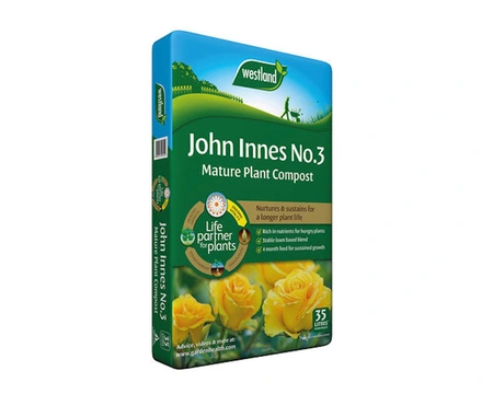 JOHN INNES NO3 MATURE PLANT COMPOST 35L - 2 FOR £12