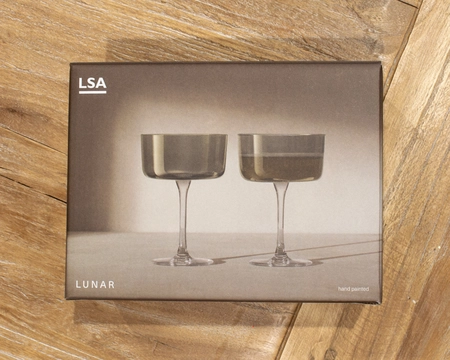 LUNAR CHAMPAGNE/COCKTAIL GLASSES 230ML SET OF 2 - image 1