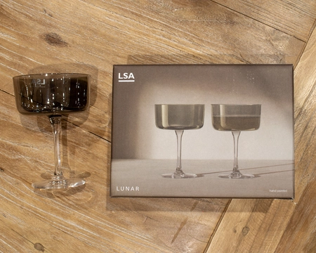 LUNAR CHAMPAGNE/COCKTAIL GLASSES 230ML SET OF 2 - image 2