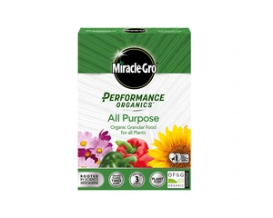 MIRACLE GRO PERFORMANCE ORGANICS ALL PURPOSE PLANT FOOD 2KG