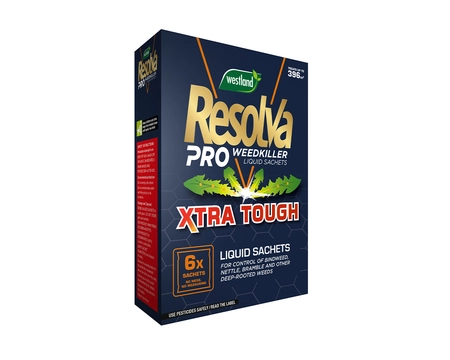 RESOLVA PRO WEEDKILLER LIQUID SACHETS XTRA TOUGH 6 X 100ML - image 1