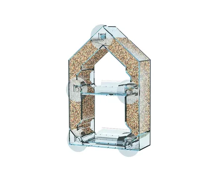 SNEAK-A-PEEK HOUSE SEED FEEDER - image 3