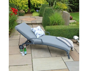 TURIN CUSHIONED SUNLOUNGER - image 1